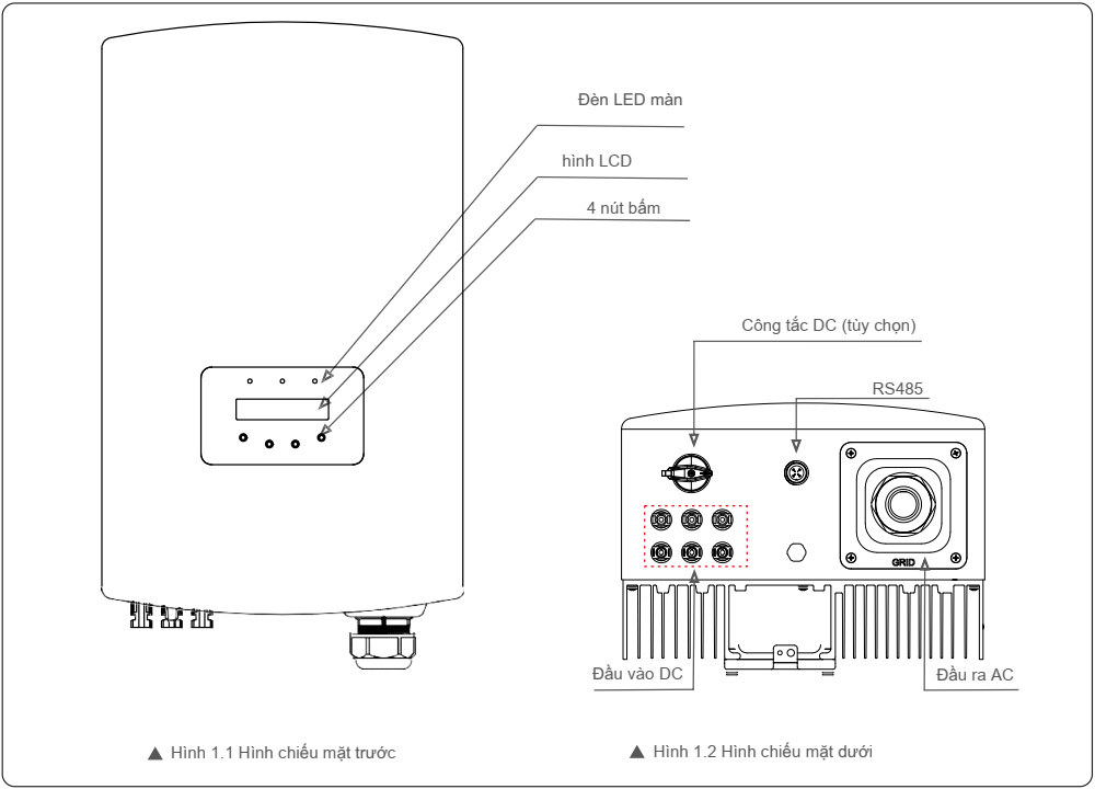 Mô tả biến tần Solis-1P10K-4G