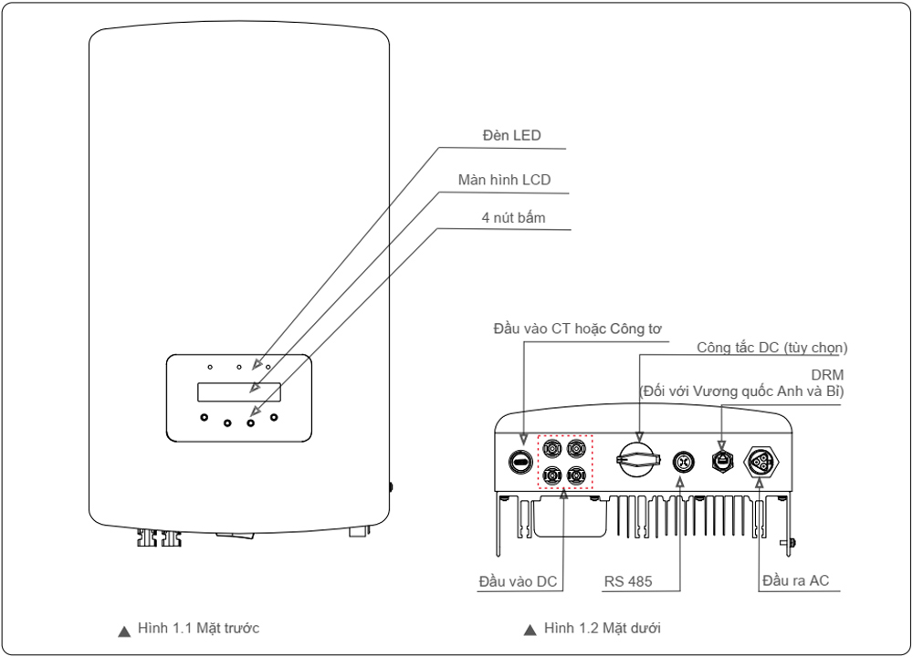 Mô tả biến tần Solis-1P4K-4G