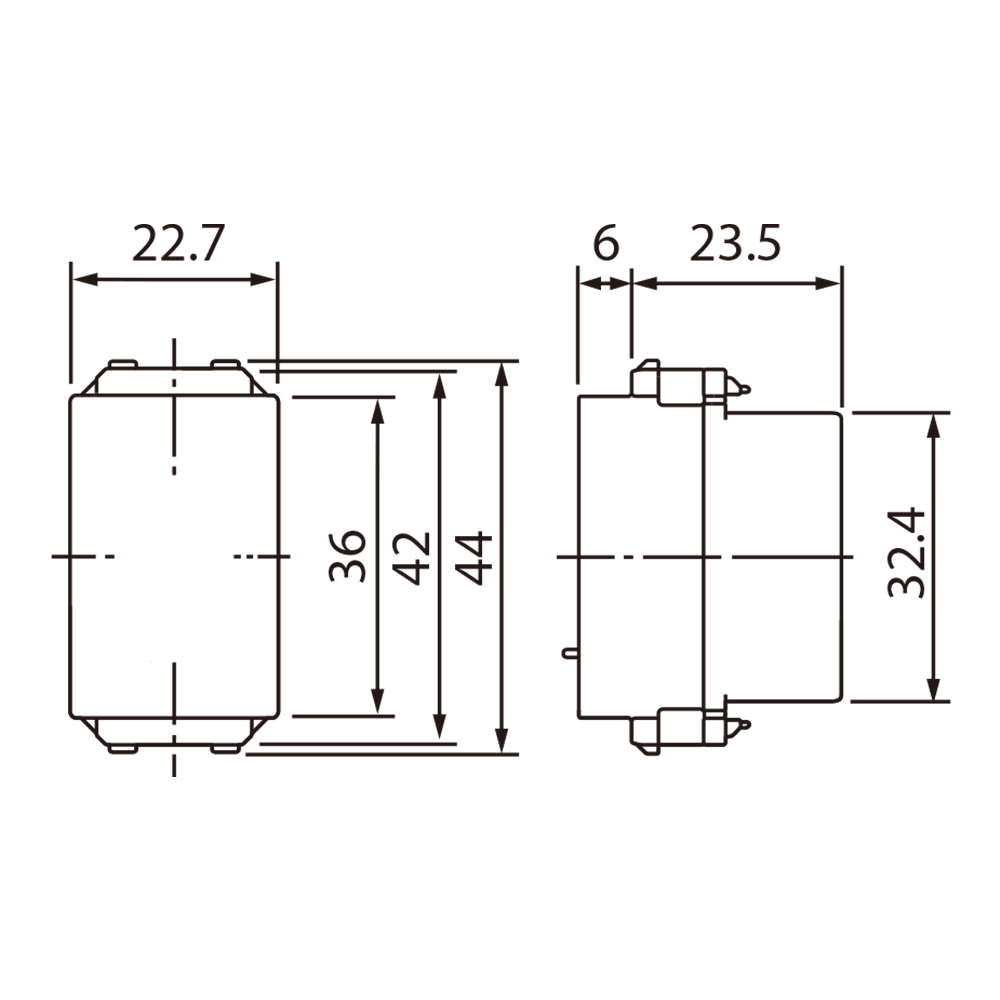 Kích thước Panasonic WEV2501B : Ổ cắm Tivi