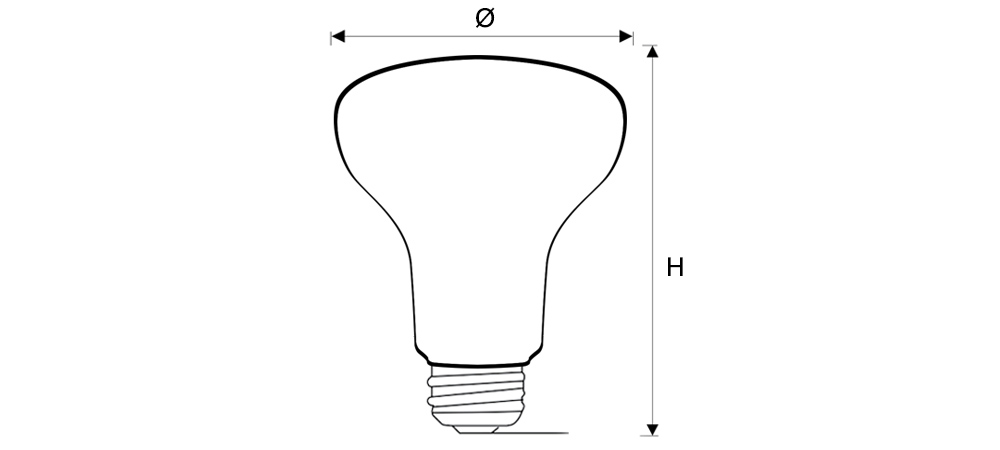 Kích thướcDuhal KBBM0121 : Bóng Led đổi màu 12W