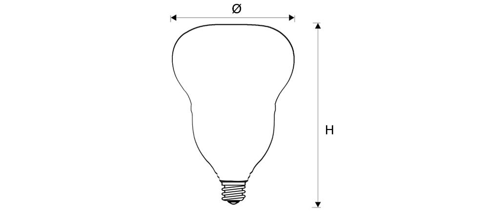 Kích thướcDuhal KBHL515 : Bóng Led đuổi muỗi 15W