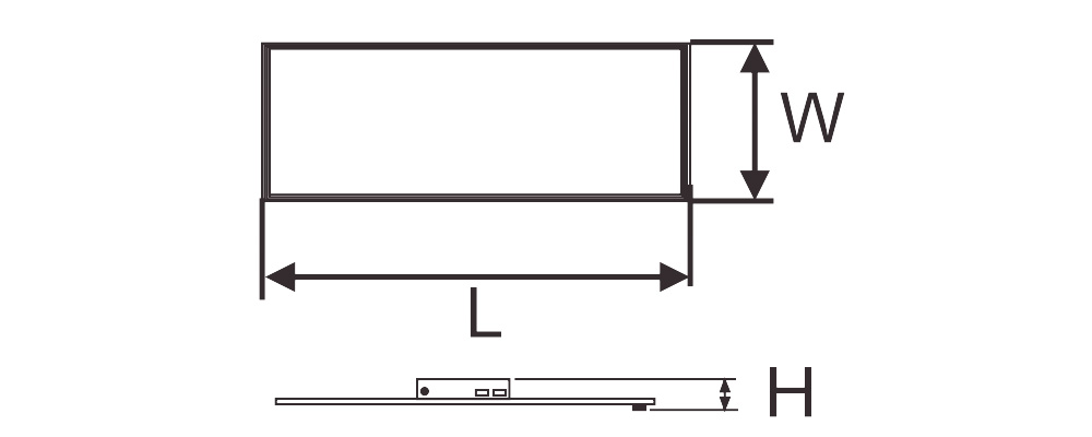 Kích thướcDuhal DGA202M : Đèn Led Panel bảng cao cấp 20W