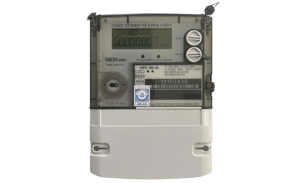 Công tơ điện tử EMIC ME-40 Công tơ cơ EMIC ME-40