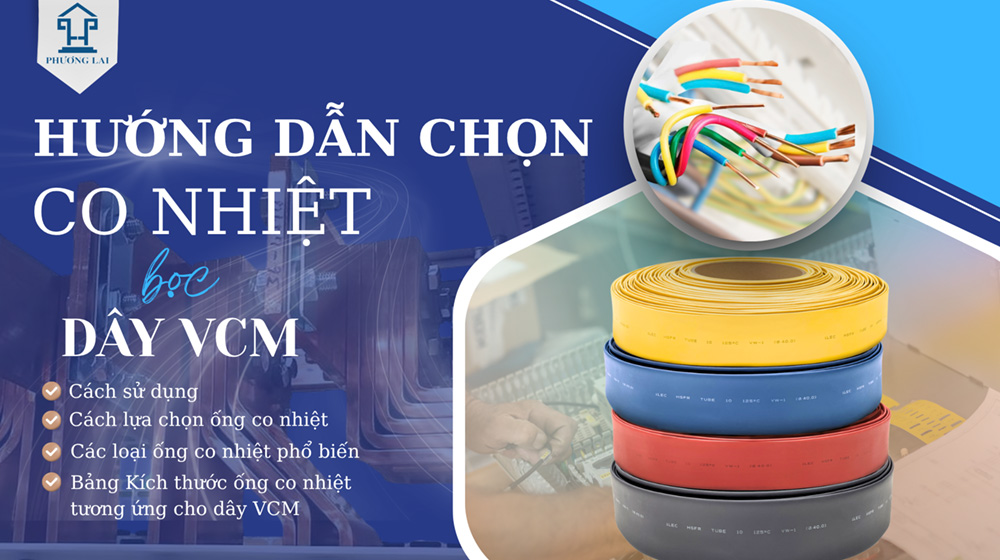 Co nhiệt cho dây VCM