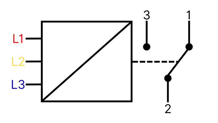 Circuit diagram VPR-A2-380/3L