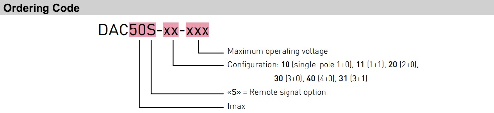 Cách tra mã Citel DAC50-31-275
