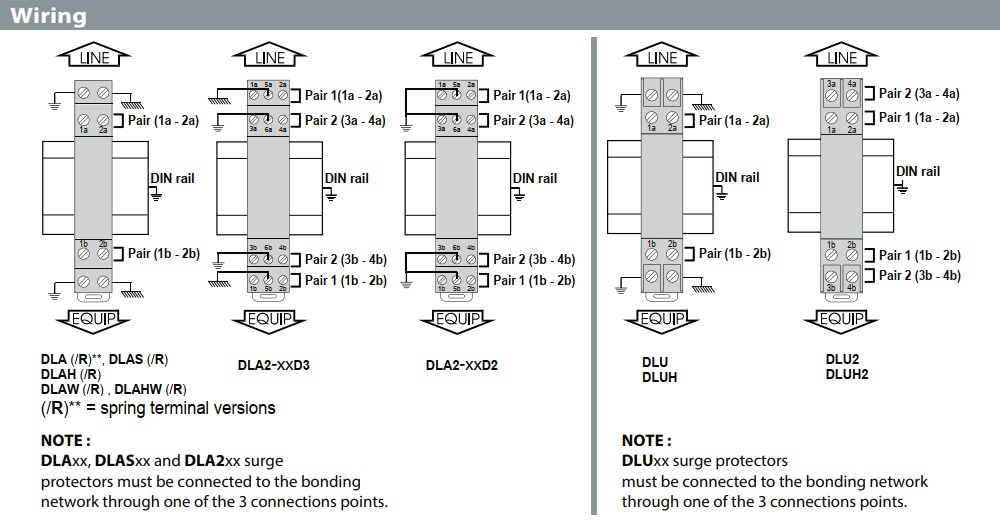 Cách đấu nối dây Citel DLA-48DBC