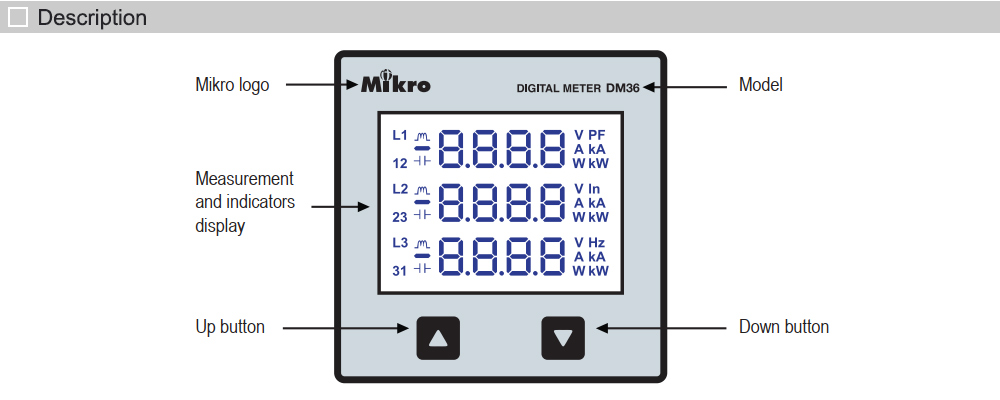 Mô tả: Mikro DM36