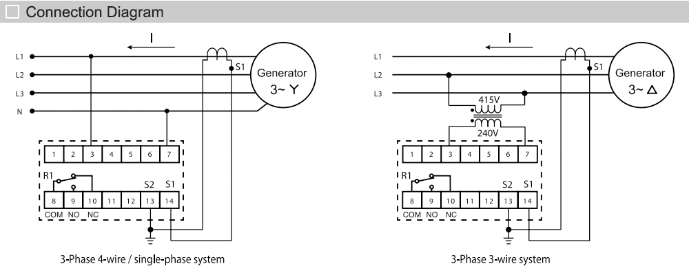 Sơ đồ kết nối: Relay Mikro RPR 415A