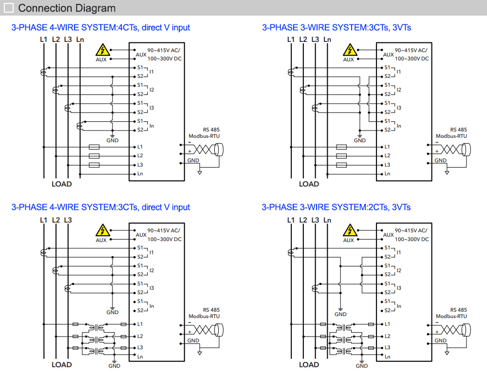 Sơ đồ kết nối: Mikro RX380-415AD