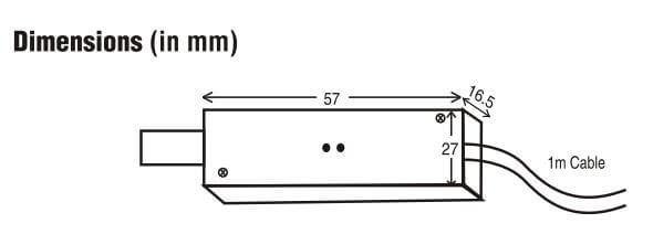 Kích thước Selec AC-USB-RS485-02: Đồng hồ đo đa chức năng