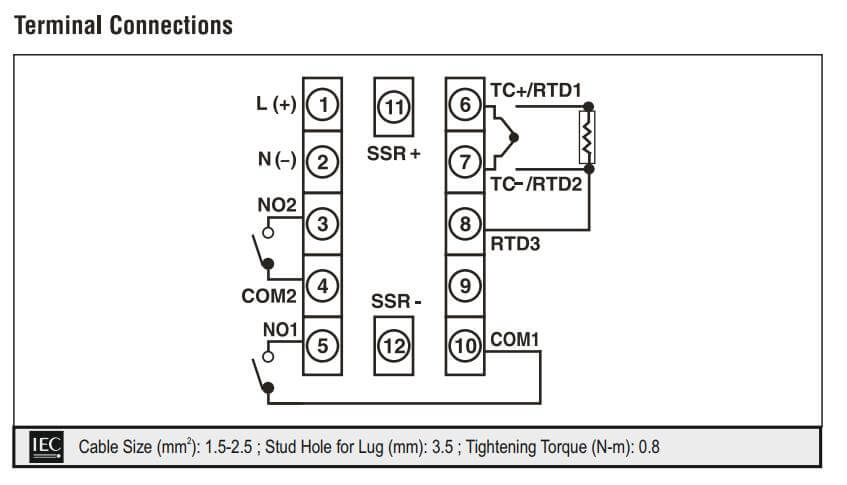 Cách nối dây, cách chỉnh, cài đặt Selec TC544B: Bộ điều khiển nhiệt độ