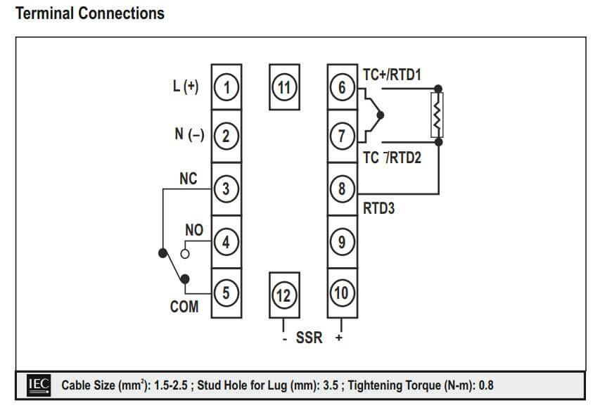 Cách nối dây, cách chỉnh, cài đặt Selec TC533BX: Bộ điều khiển nhiệt độ