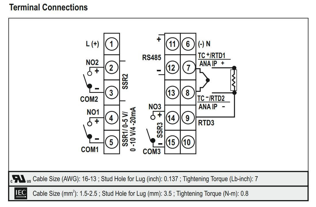 Cách nối dây, cách chỉnh, cài đặt Selec PID500/110/330-0-0-01: Bộ điều khiển nhiệt