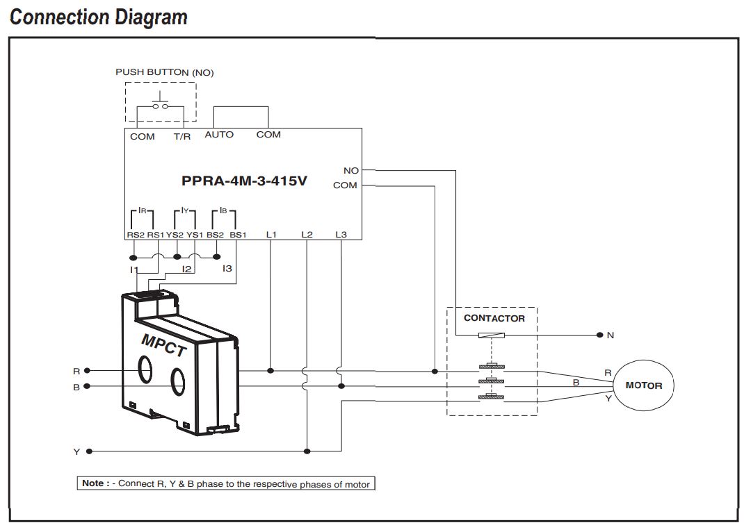 Cách nối dây, cách chỉnh, cài đặt, setup Rơ le bảo vệ điện áp Selec PPRA-4M-3-415V