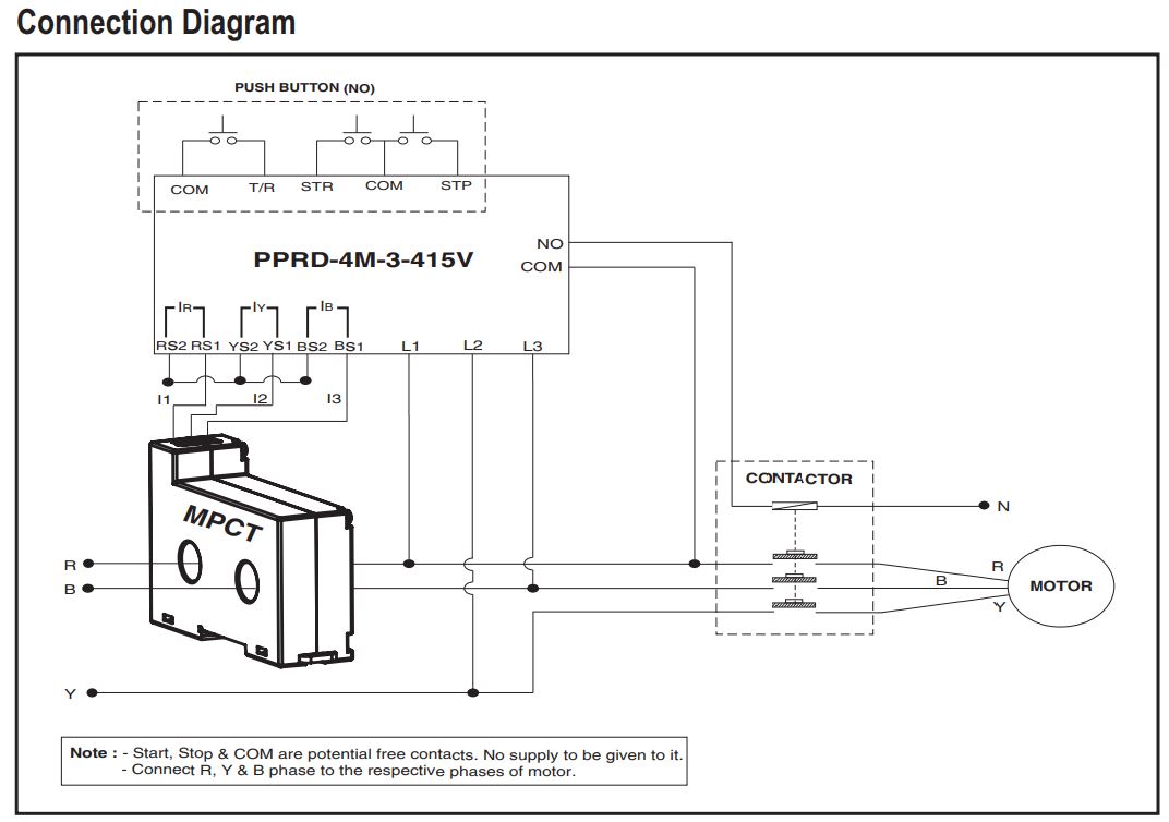Cách nối dây, cách chỉnh, cài đặt, setup Rơ le bảo vệ điện áp Selec PPRD-4M-3-415V