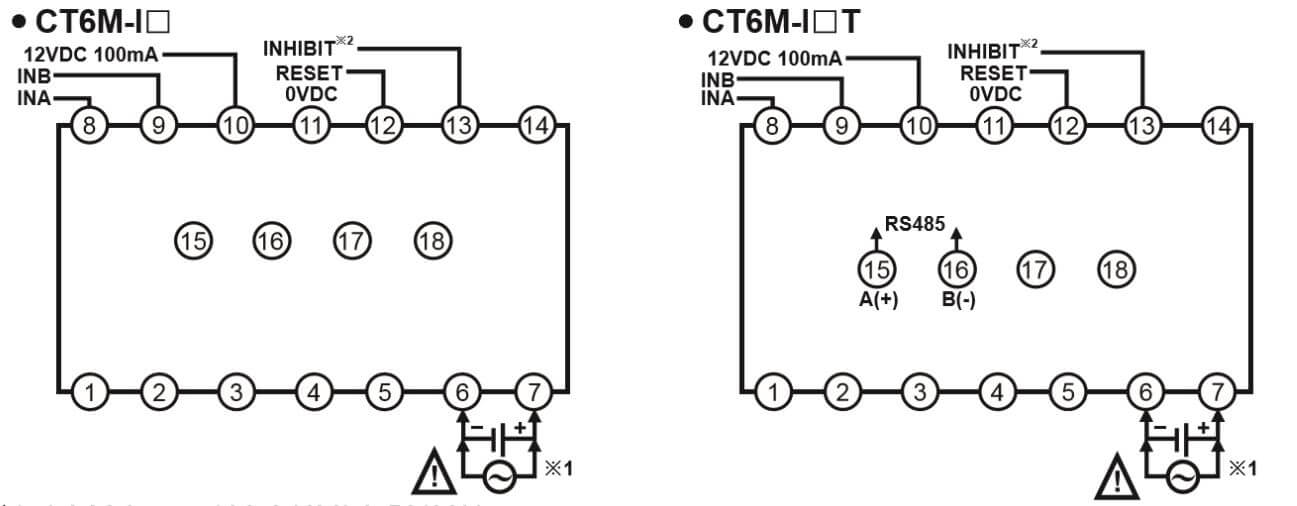 cách nối dây autonics CT6M-I4T Bộ định thời