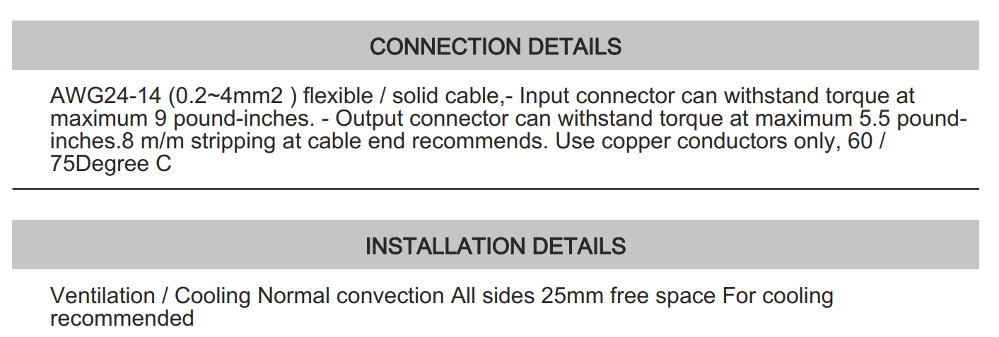 Cách cài đặt - đấu nối Connectwell PSD100/12/8.4: Bộ nguồn xung AC/DC 2P,3P