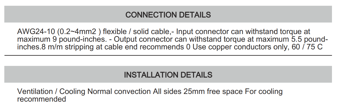 Cách cài đặt - đấu nối Connectwell PST240/24/10: Bộ nguồn xung AC/DC 2P,3P