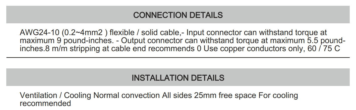 Cách cài đặt - đấu nối Connectwell PST240/48/5: Bộ nguồn xung AC/DC 2P,3P