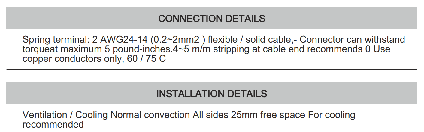 Cách cài đặt - đấu nối Connectwell PSB1/10/24/0.42: Bộ nguồn xung AC/DC 1P (Module)