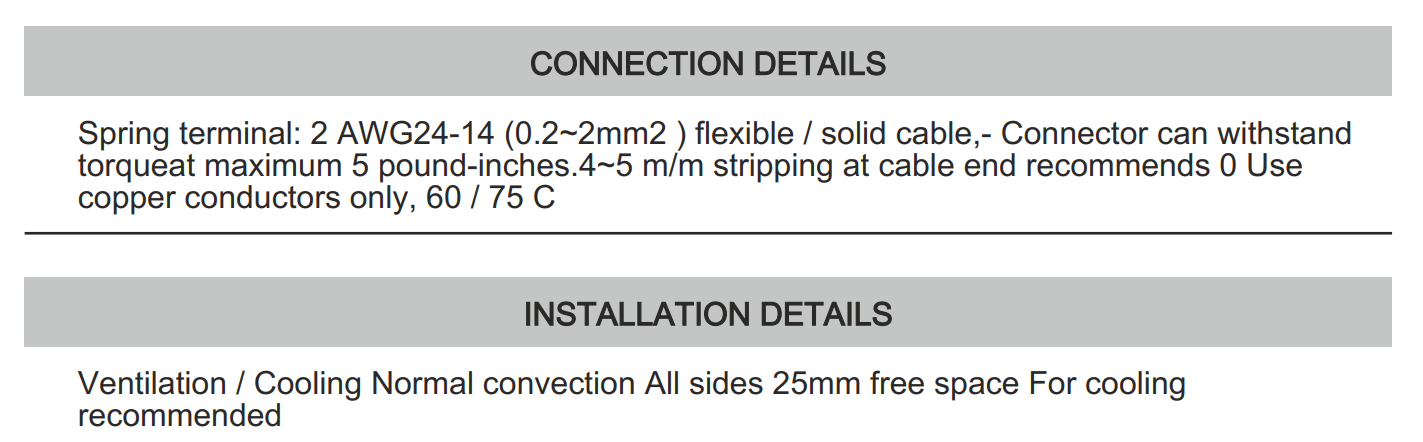 Cách cài đặt - đấu nối Connectwell PSB2/24/12/2: Bộ nguồn xung AC/DC 1P (Module)