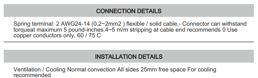 Cách cài đặt - đấu nối Connectwell PSB2/24/24/1: Bộ nguồn xung AC/DC 1P (Module)