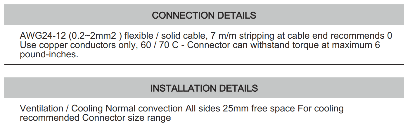 Cách cài đặt - đấu nối Connectwell PSB4/60/24/2.5: Bộ nguồn xung AC/DC 1P (Module)