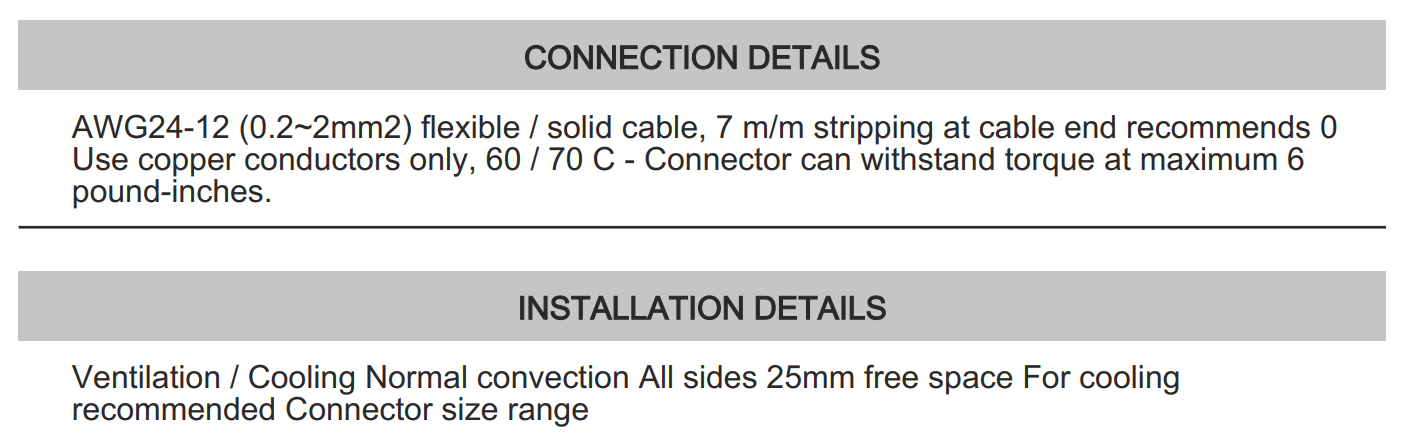 Cách cài đặt - đấu nối Connectwell PSB5/60/5/12: Bộ nguồn xung AC/DC 1P (Module)