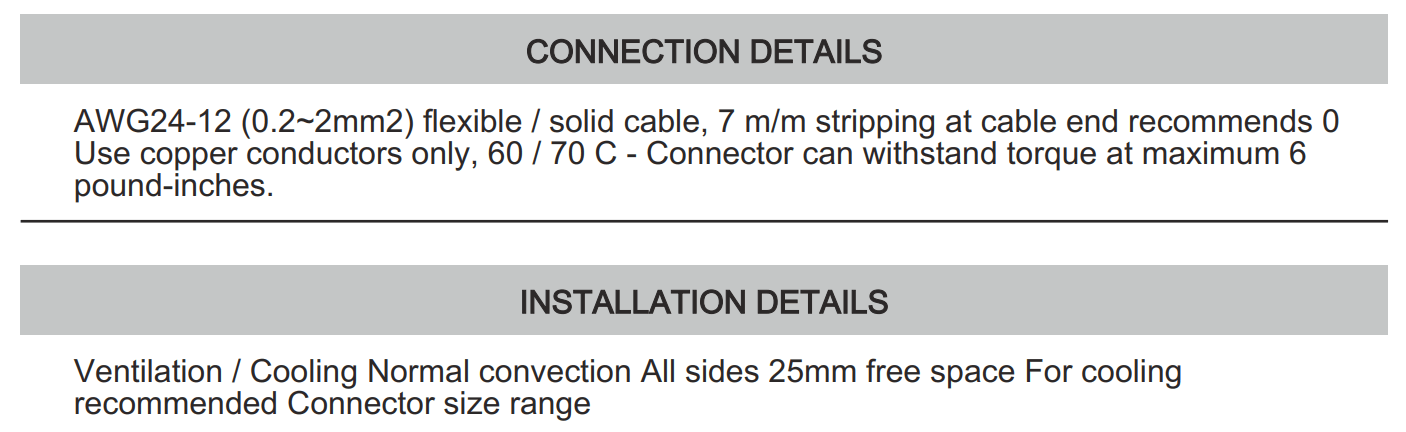 Cách cài đặt - đấu nối Connectwell PSB5/100/24/4.2: Bộ nguồn xung AC/DC 1P (Module)