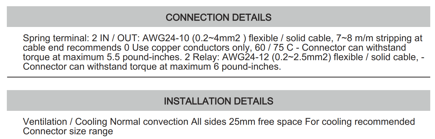 Cách cài đặt - đấu nối Connectwell PSR20: Bộ nguồn xung AC/DC 1P (Module)
