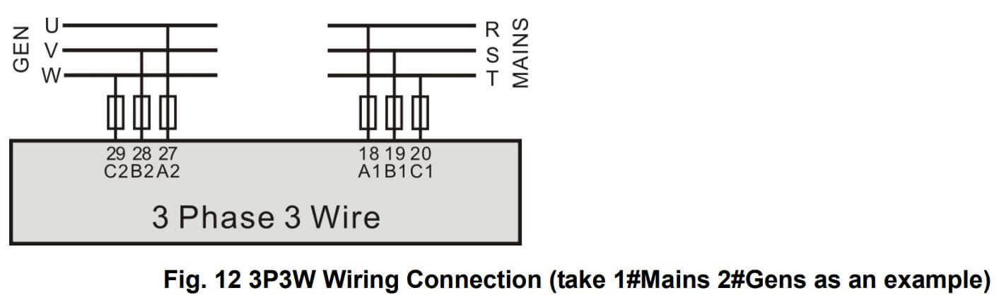 Cách nối dây, cách chỉnh, cài đặt, setup Bộ điều khiển ATS HAT560N / HAT560NB Smartgen