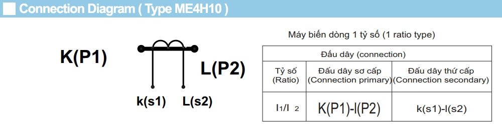 Cách đấu nối Biến dòng Emic HT1L 300/5A