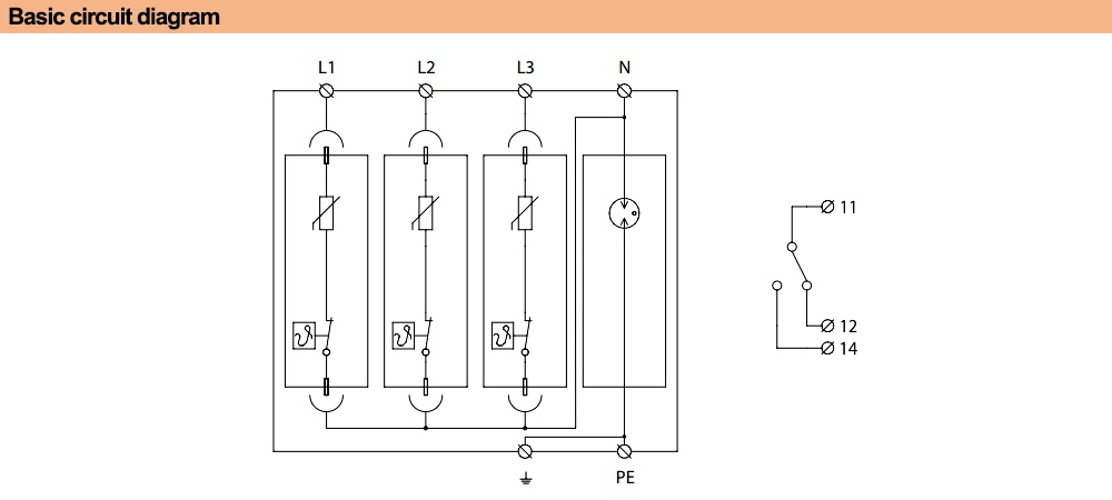 Cách kết nối Saltek FLP-12.5-V/3+1