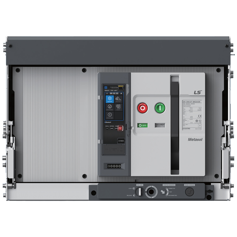 ACB LS Metasol AS-20E4-20H AH6 4P 2000A 85kA loại cố định