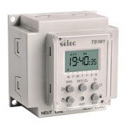 Timer Switch hiển thị màn hình LCD Selec TS1W1-1-20A-230V