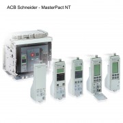 Máy cắt không khí ACB Schneider MasterPact NT16H13F2 3P 1600A 42kA loại cố định MasterPact NT