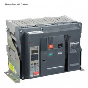 Máy cắt không khí ACB Schneider MasterPact NW50H13F2 3P 5000A 100kA loại cố định MasterPact NW