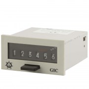 Gic SA52A: Counter bộ đếm xung không cài đặt lại dòng CR-26, AC 230V 50/60 Hz, 2 chiều terminal strip
