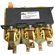 Mikro MX07-400/53.3-440/060 : Cuộn Kháng hạ thế 3P lọc sóng hài 7% cho tụ bù 400V 60kVAR 440V 50Hz