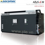 Thiết bị chuyển đổi nguồn tự động Socomec ATS dH 95334400 4P 4000A 24/48VDC, 230~400VAC
