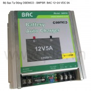Thiết bị sạc tự động Osemco SMPSR  BAC 12 ~ 24 VDC 10A 220VAC 