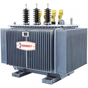 Biến áp dầu Sanaky 3 pha kiểu kín 100kVA 35/0.4kV