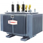 Biến áp dầu Sanaky 3 pha kiểu kín 1000kVA 35(22)/0.4kV