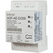  Acrel AGF-AE-D/200 - Đồng hồ đo năng lượng Biến tần/Mặt trời 1 pha 3 dây