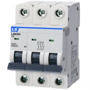 CB tép LS LA63H 3P 6A 10kA