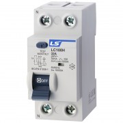 RCCB LS LC100H 1P+N 32A