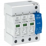 OBO V20-C 3+NPE-385 : Thiết bị chống sét nguồn AC 3 pha 385 VAC