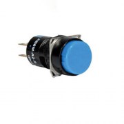 Idec AB6M-M1-GC: Nút nhấn không đèn phi 16, loại tròn, Màu xanh lá