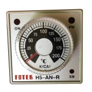 Fotek H5-AN-R2: Bộ điều khiển nhiệt độ Điện áp 220 VAC, núm vặn